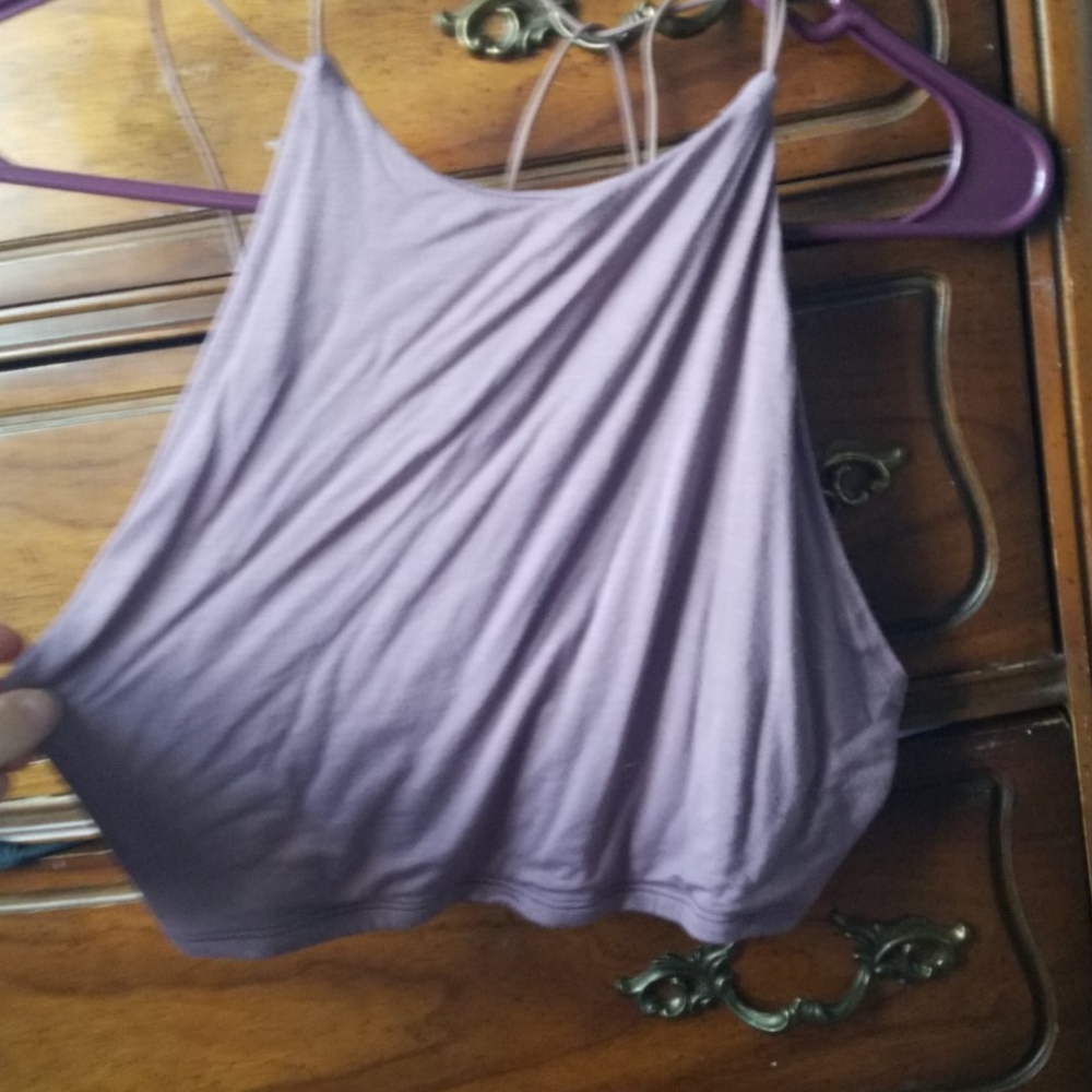 Really short crop top sorta like a bralette
